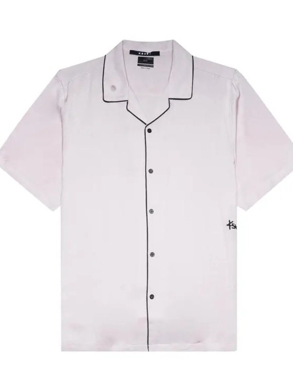 Ksubi 1999 Downtown Short-Sleeve Shirt 'Grey' (M3)